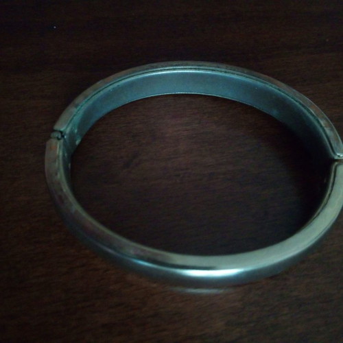 Vintage bronze cuff bracelet used