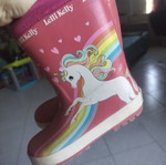 Lelli Kelly rain boots size 31, pink, lightly worn