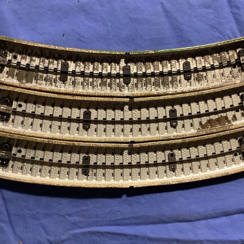 Marklin curved rails used, set of 20 pieces
