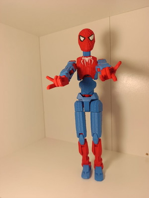 Spider-Man Dummy 3D εκτυπωμένη αρθρωτή φιγούρα 28 cm καινούργιο