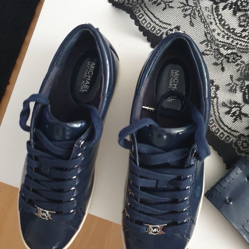 Michael Kors sports shoes like new, dark blue, size 37