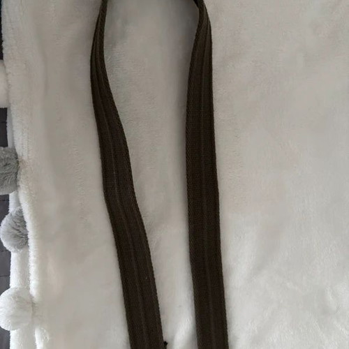 Fabric belt like new, size 90, beige and brown