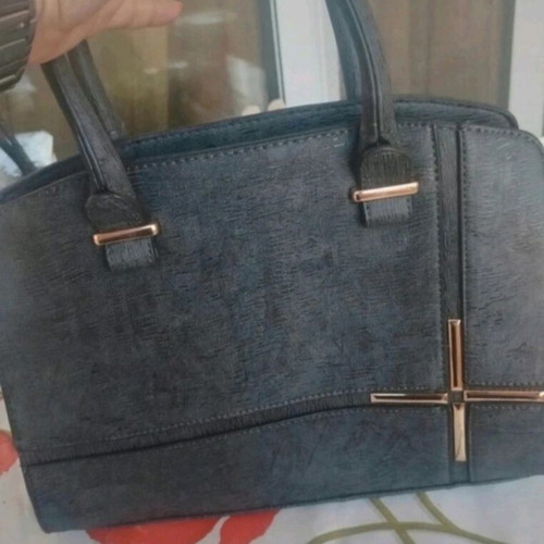 Accessories shoulder bag like new, dark gray anthracite