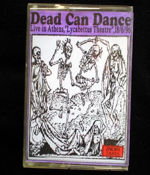  DEAD CAN DANCE, spania kaseta (C90) Live,  athina 1996