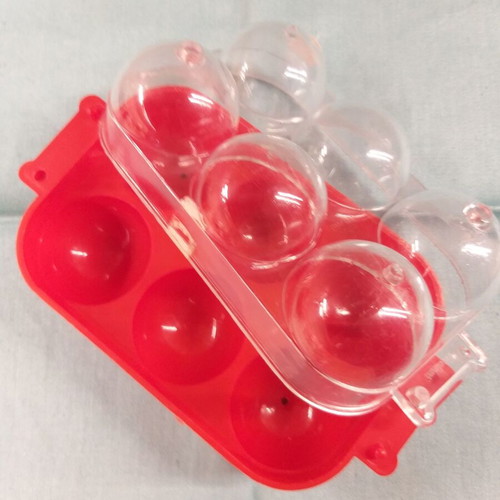 Plastic egg holder for fridge organization and safe egg transport