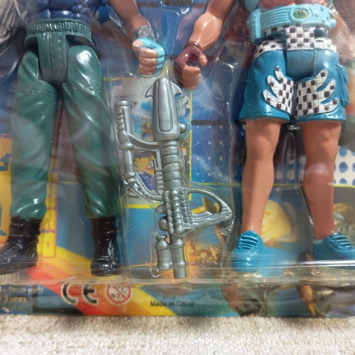 Max Steel bootleg vintage action figure sealed card