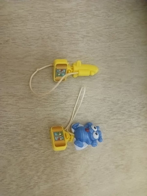 Kinder figure fly with launcher used, insects miniatures