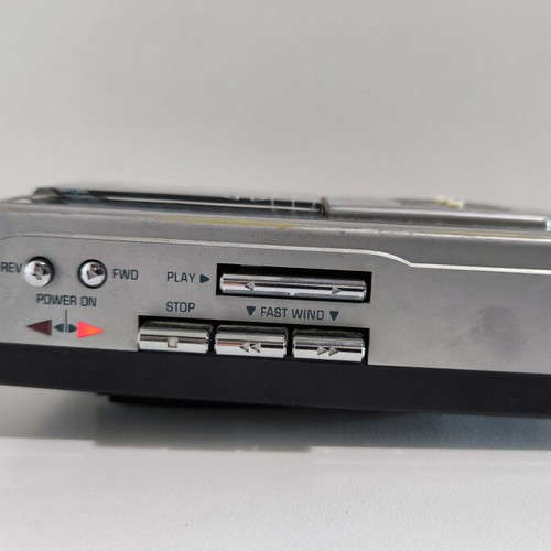 General Electric GE 3-5477B portable cassette player vintage used