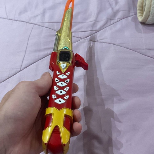 Power Rangers Ninja Storm Red used with sound and lights