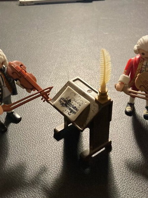 Playmobil Johann Sebastian Bach and Amadeus Mozart like new with packaging