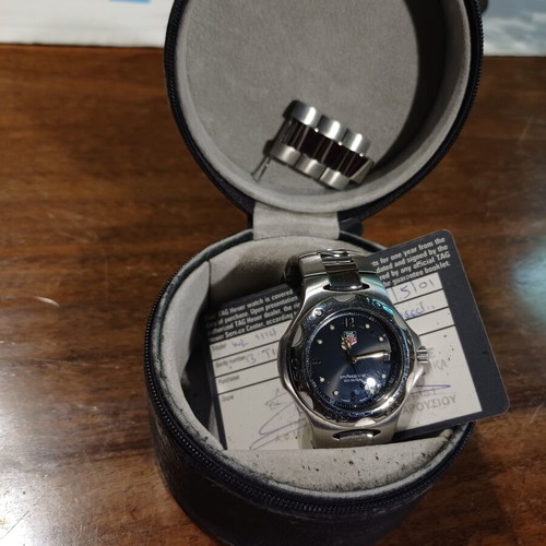 TAG Heuer Kirium Professional 200 watch, black