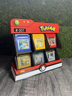 Pokémon Pokédex Display Stand 3D printed για Game Boy κασέτες