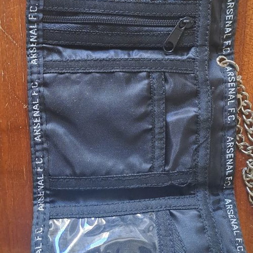 Arsenal wallet like new, authentic