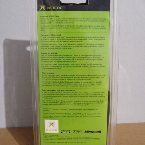 Xbox Official Advanced SCART Cable