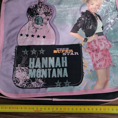 Vintage Hannah Montana 2010 Collectible Bag New with VIP Pass Tag