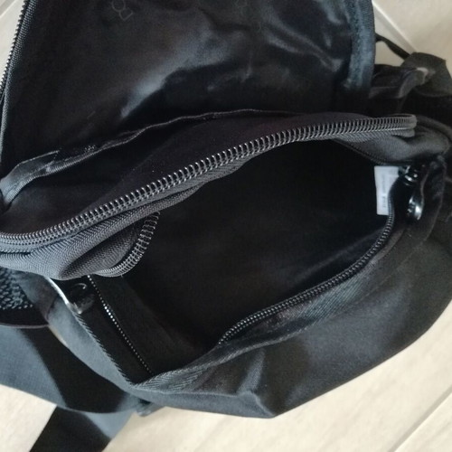 Polo black belt and waist bag like new