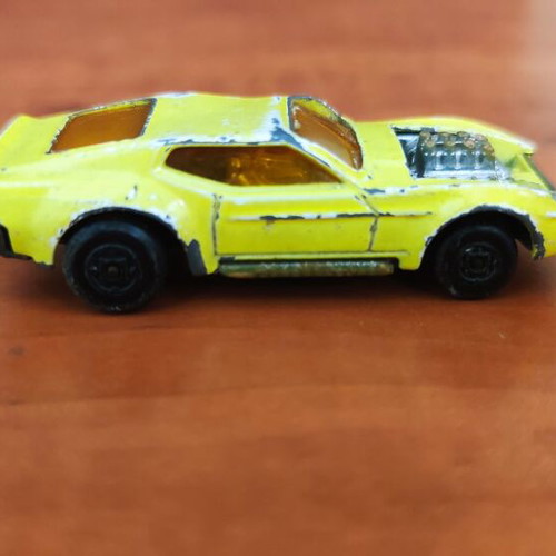 Matchbox Superfast No. 44 Boss Mustang 1972 diecast car used