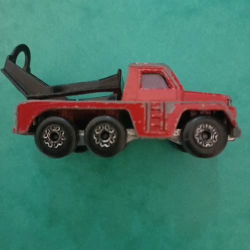 Matchbox truck 1976 used with paint wear