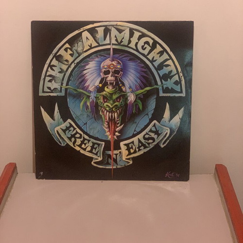 The Almighty Free 'N' Easy 12" Maxi Single original UK press 1991