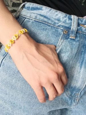 Handmade beaded bracelet new, multicolor