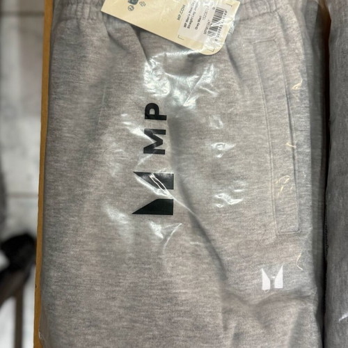 MyProtein MP Men’s Rest Day Set Hoodie and Jogger Grey Marl Size M New