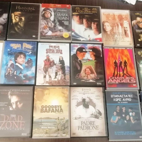 DVD movies like new, pack of 66 with subtitles