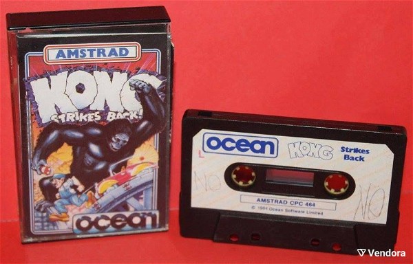  Amstrad CPC, Kong Strikes Back Ocean (1984) se poli kali katastasi. (den echi gini test) timi 8 evro