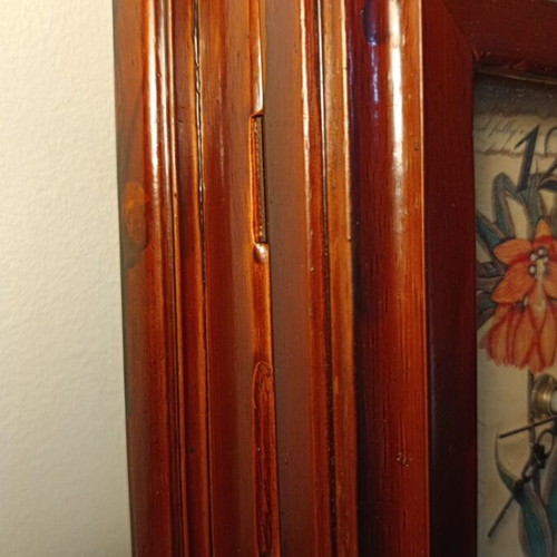 Wall clock used with key holder