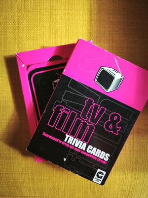 TV & Film Trivia Cards new set by Ginger Fox