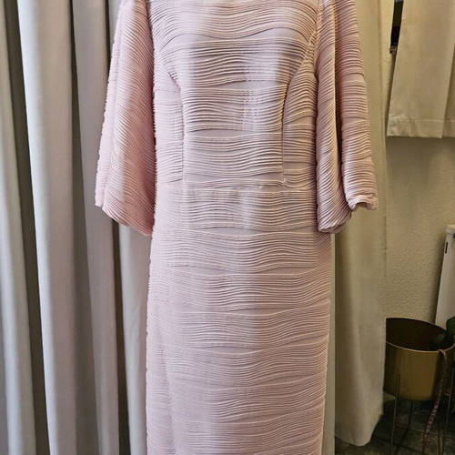 Shein long elastic dress new, salmon pink, size XXL