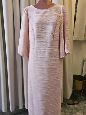 Shein long elastic dress new, salmon pink, size XXL
