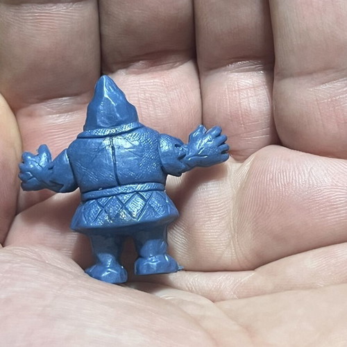 Blue alien figure like new, Greek