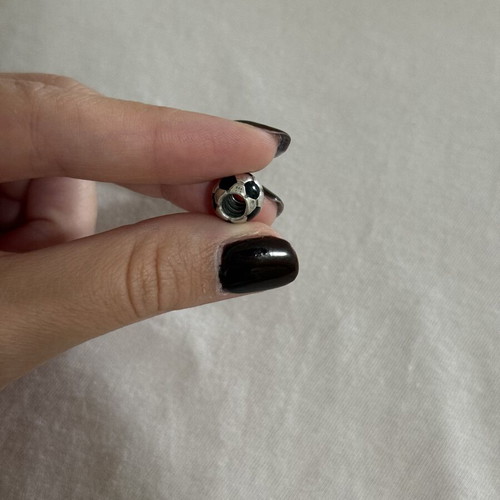 Pandora charm ball, silver