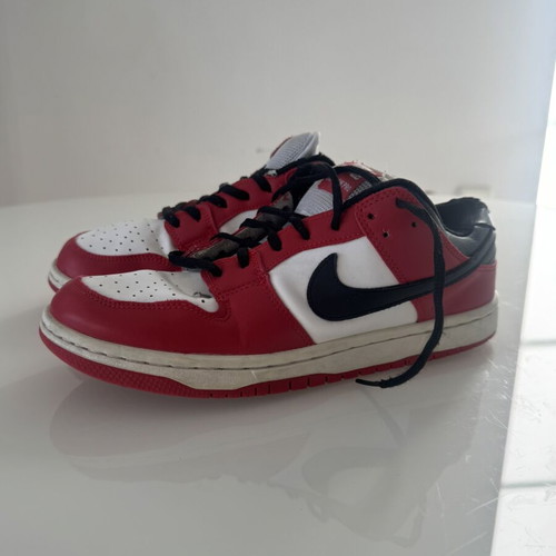 Nike Dunk Low Pro sneakers like new, red white black, EU 40 US 7.5
