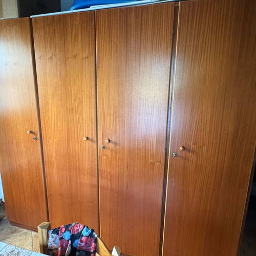 Four-Door Wardrobe like new, dimensions 2.18m x 0.56m x 1.99m