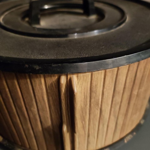 Round cassette case used, collectible, functional