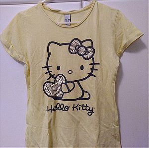 Zara hello kitty μπλουζα για 13-14χρ