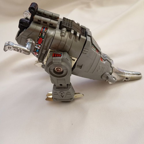 Vintage Transformer G1 Grimlock 1985 figure used for parts or repair