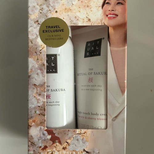 Rituals travel set rice milk & cherry blossom new