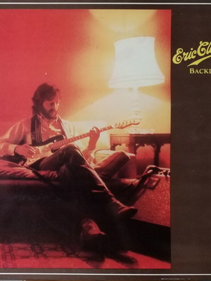 Eric Clapton Backless vinyl LP album used, rock