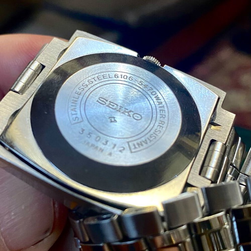 Seiko 5 DX men's watch new, steel, with briolette sapphire