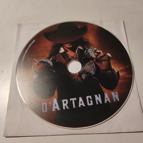 D'Artagnan DVD like new with Greek subtitles