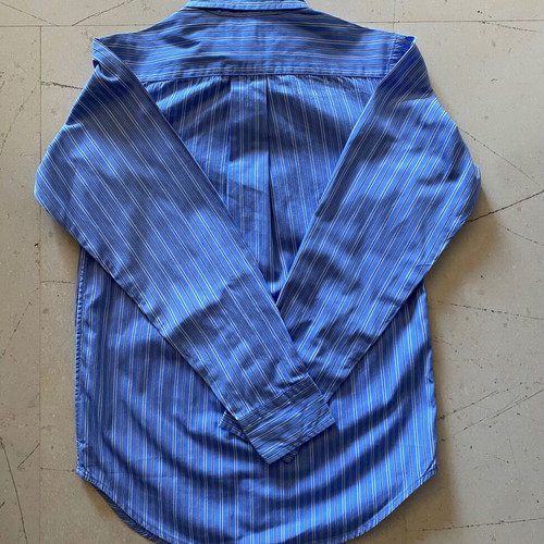 Polo Ralph Lauren kids shirt like new, blue striped, size 8