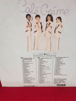 Cafe Creme συλλεκτικός σπάνιος δίσκος σαν καινούργιο, pop