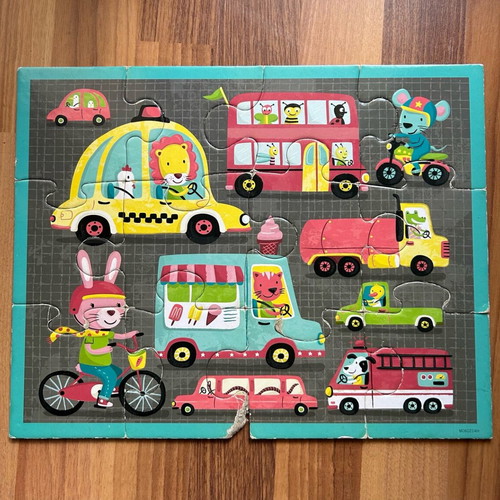 Mudpuppy 12 Piece Puzzle used, for 2+ years