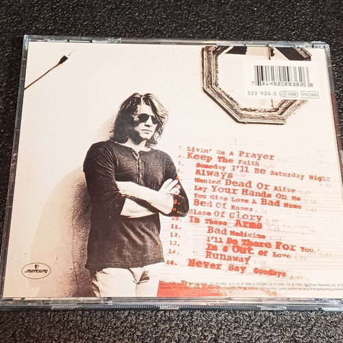 Bon Jovi Cross Road CD used, rock compilation 1994
