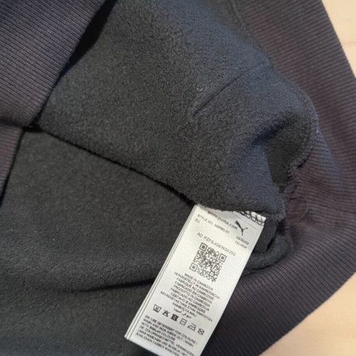Puma black sweatshirt used, size 164 cm S, boys'