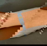  Χειροποίητο βραχιόλι macrame ρυθμιζόμενο με χάντρες