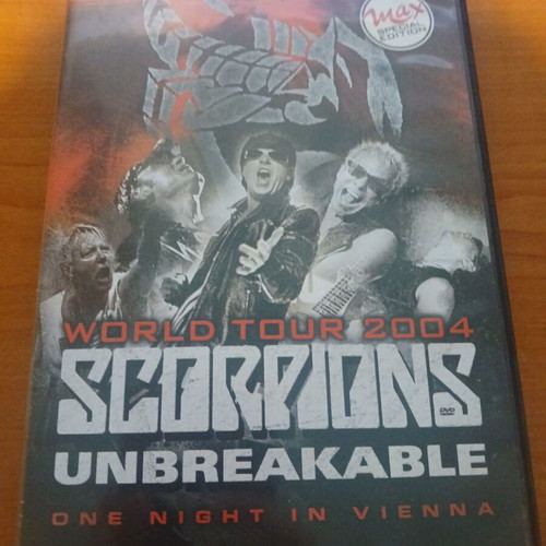 Scorpions Unbreakable World Tour One Night In Vienna 2004 DVD like new