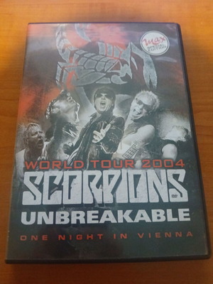 Scorpions Unbreakable World Tour One Night In Vienna 2004 DVD like new
